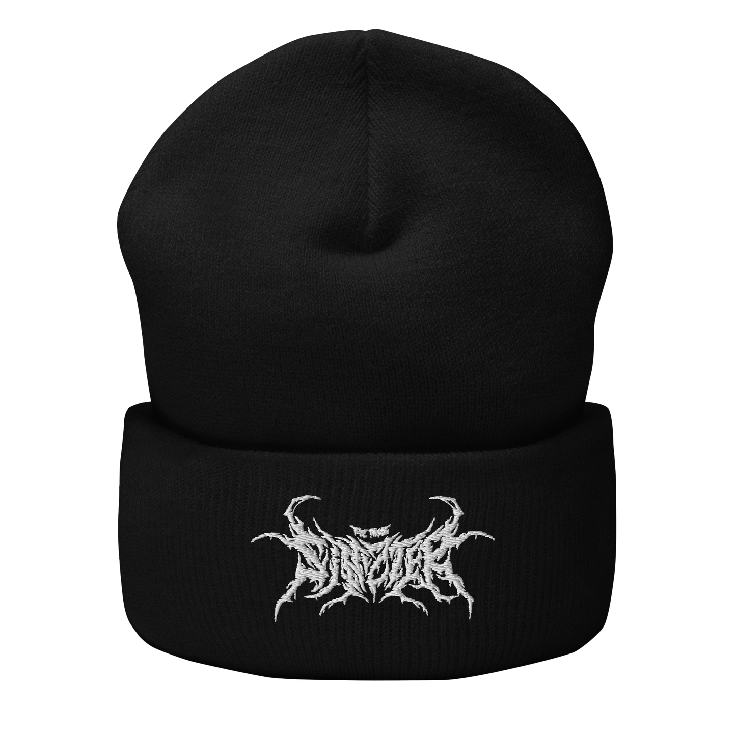 Sinizter Logo Cuffed Beanie (Embroidered)