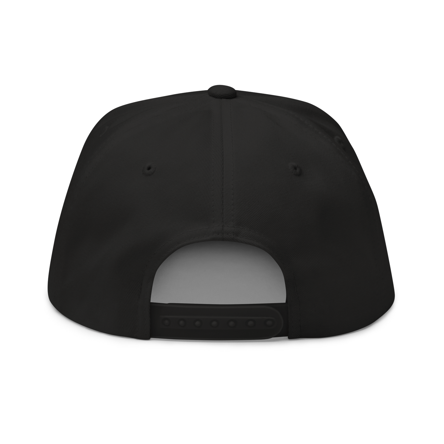 Sinizter Logo Flat Bill Snapback (Embroidered)