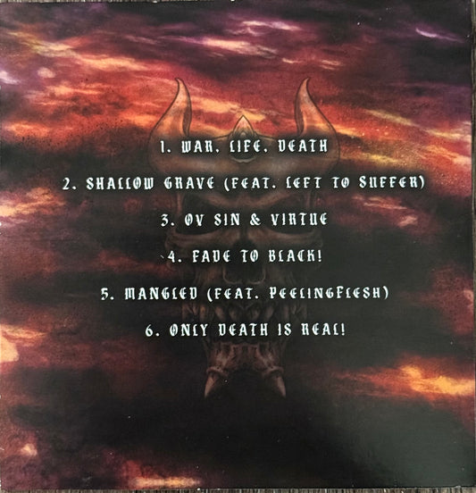 WAR, LIFE, DEATH - CD (Limited Edition)